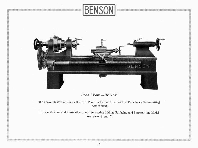 Benle Lathe p4